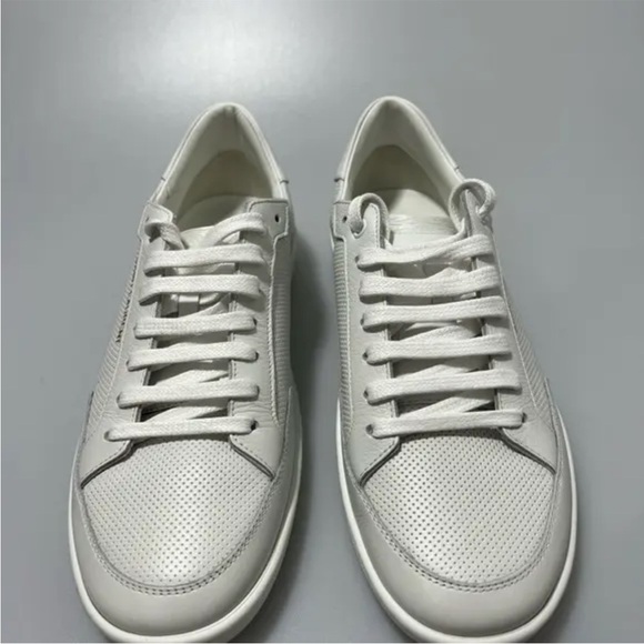 Saint Laurent Court Classic Perforated Leather Sneakers White Men’s EU 41/US 8 main image 6